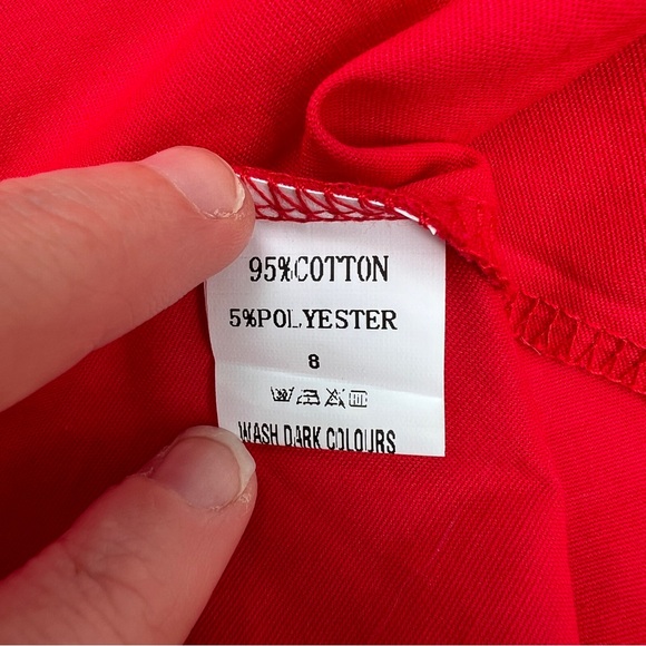 KILLREAL: Red Retro Vintage Style Cocktail Party Swing Dress. Size Small. - Picture 12 of 12